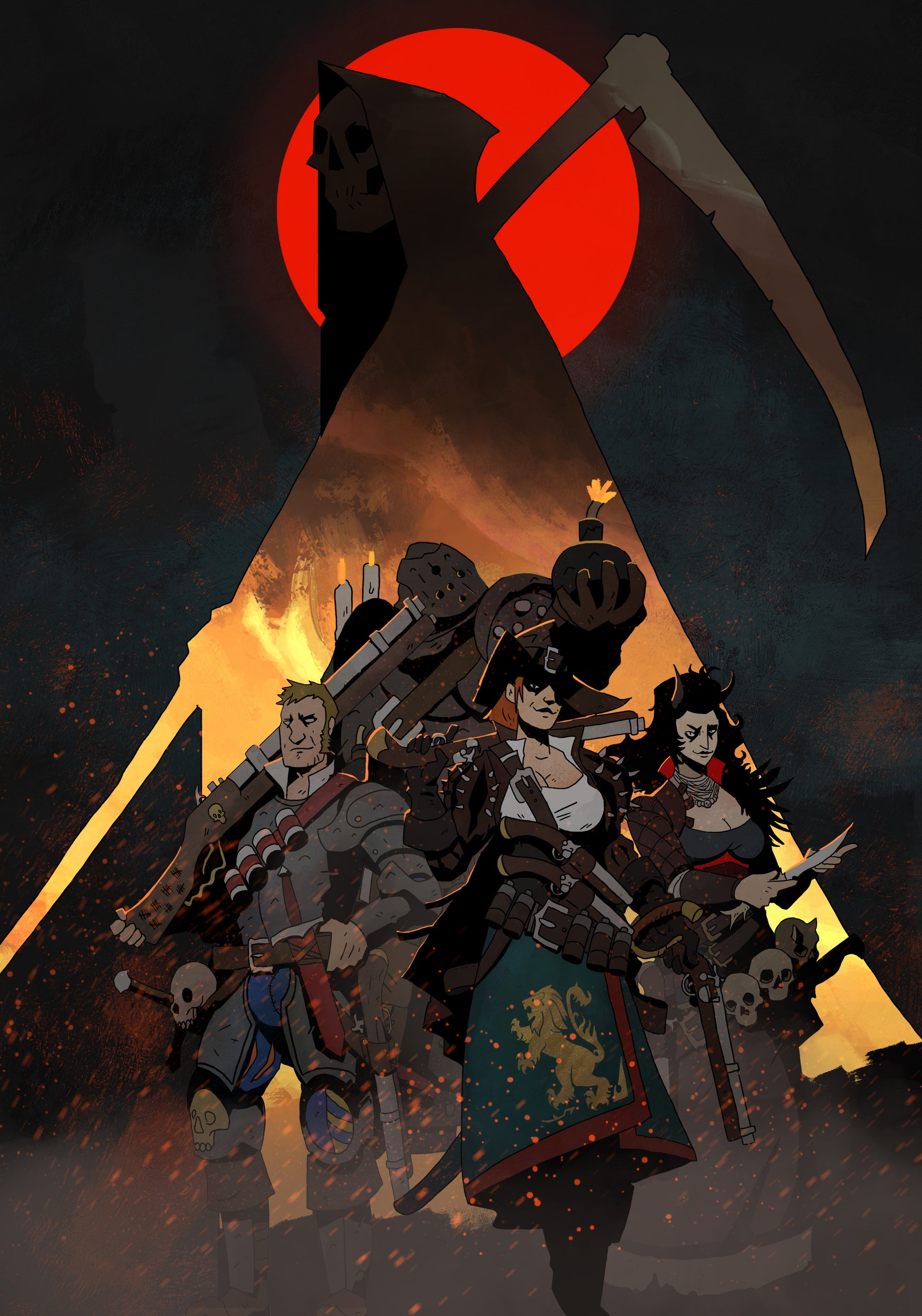 Black Powder and Brimstone – Coverillustration