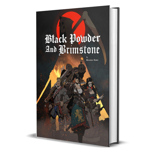Black Powder and Brimstone – 3D Buchansicht