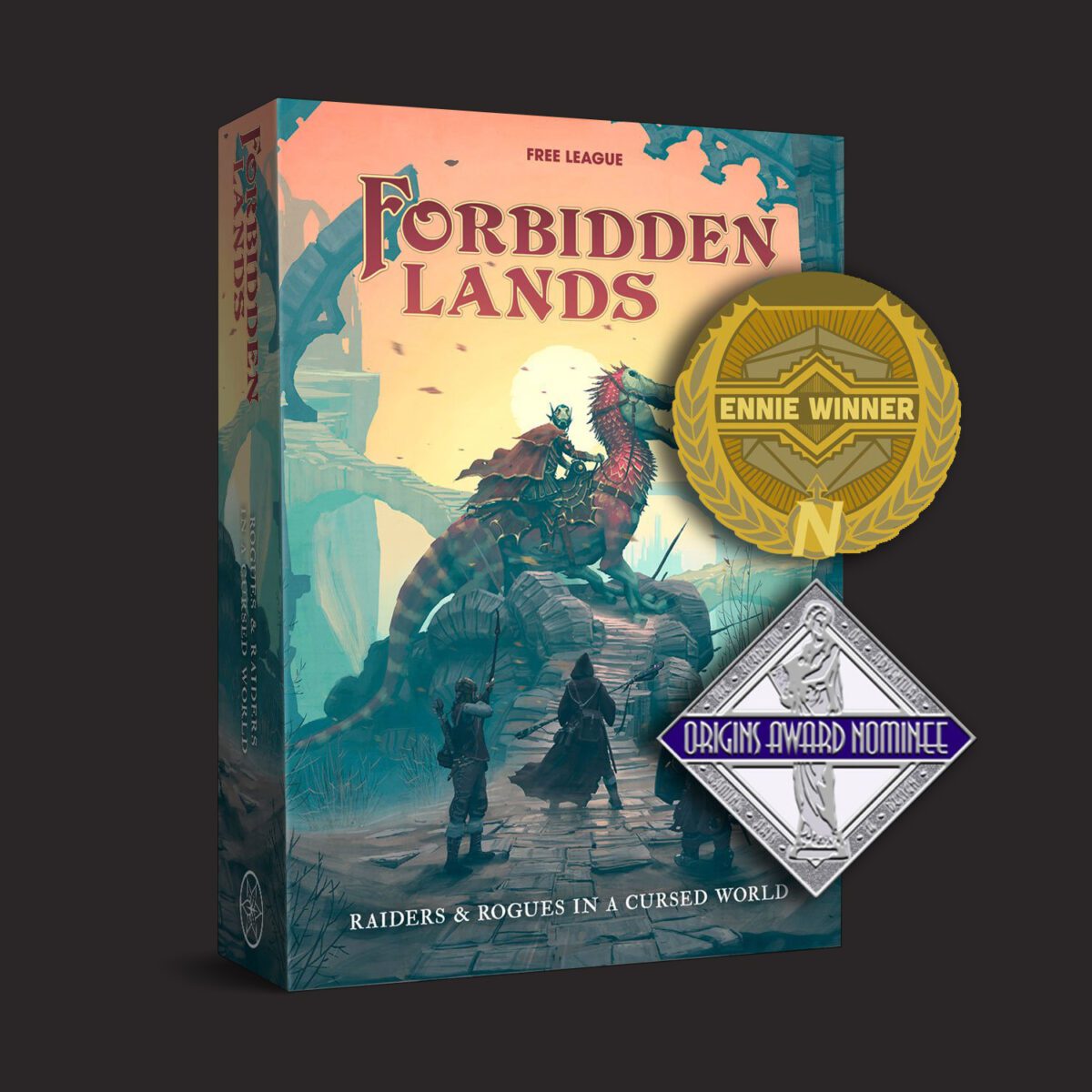 Forbidden Lands Core Boxed Set Cover