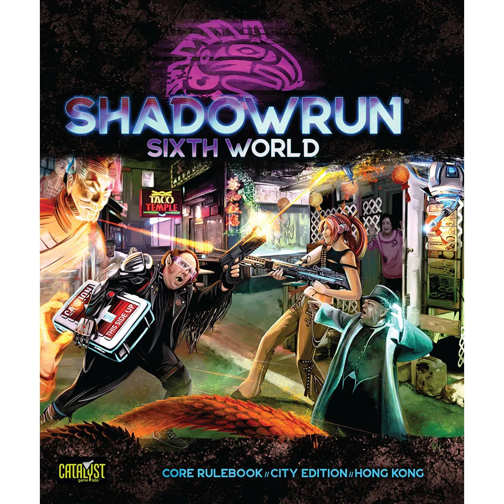 Shadowrun Sixth World Core Rulebook Cover
