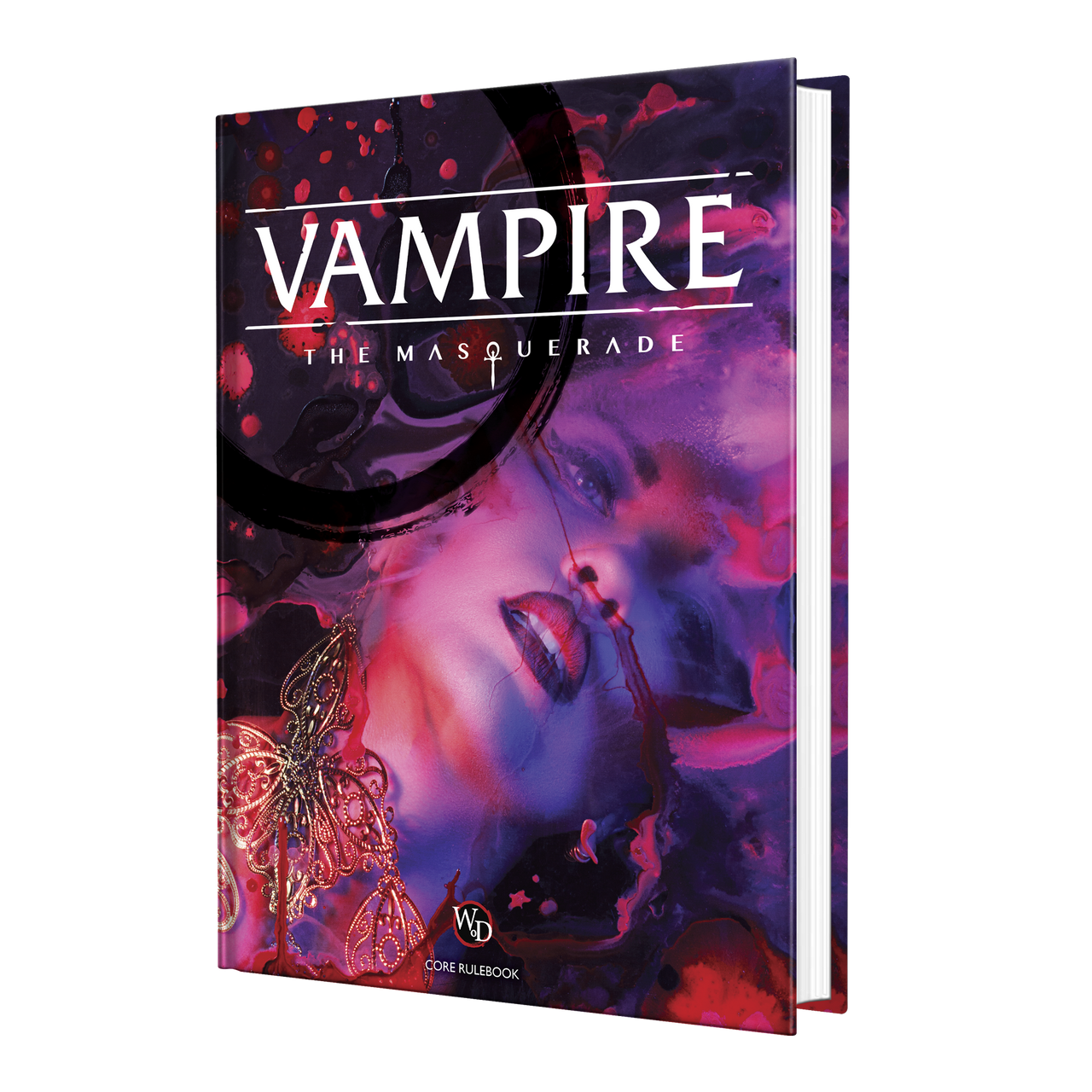 Vampire The Masquerade 5th Edition Core Rulebook Cover
