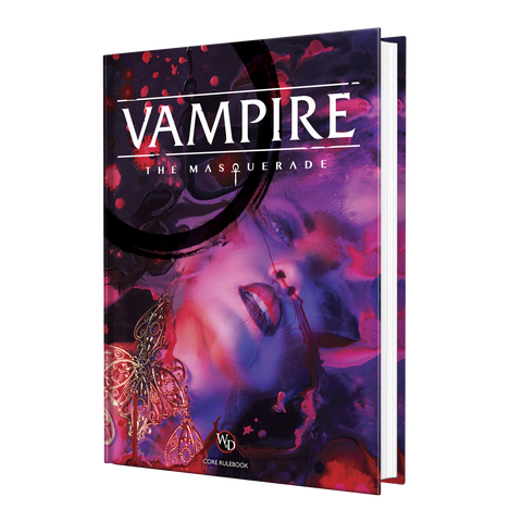 Vampire The Masquerade 5th Edition Core Rulebook Cover